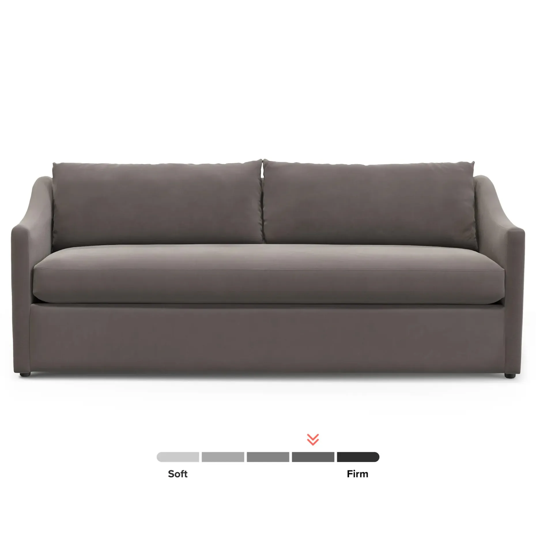 Landry 84.5" Velvet Sofa Bed - Hale Warm Gray