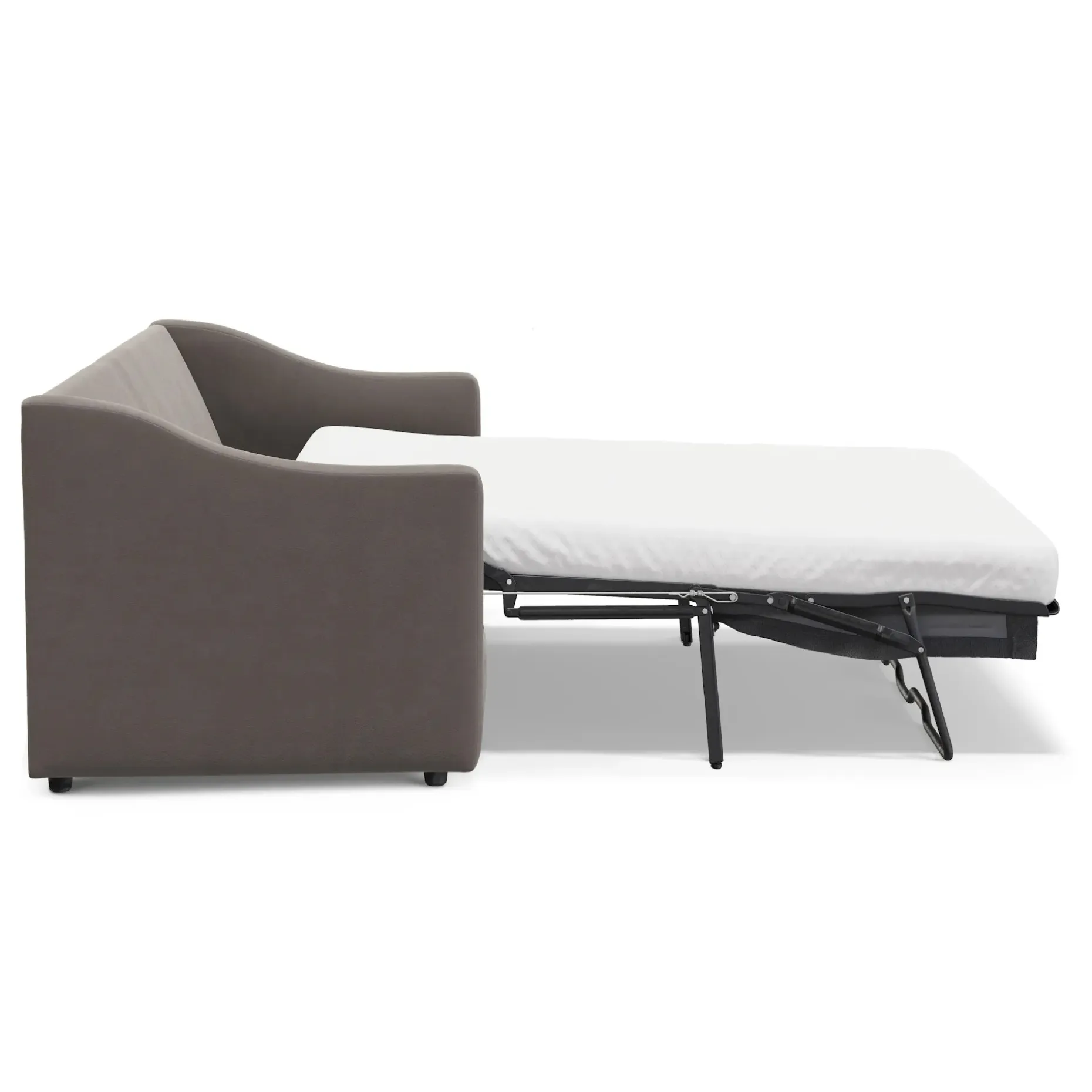 Landry 84.5" Velvet Sofa Bed - Hale Warm Gray