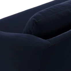Landry 84.5" Velvet Sofa - Hale Ink