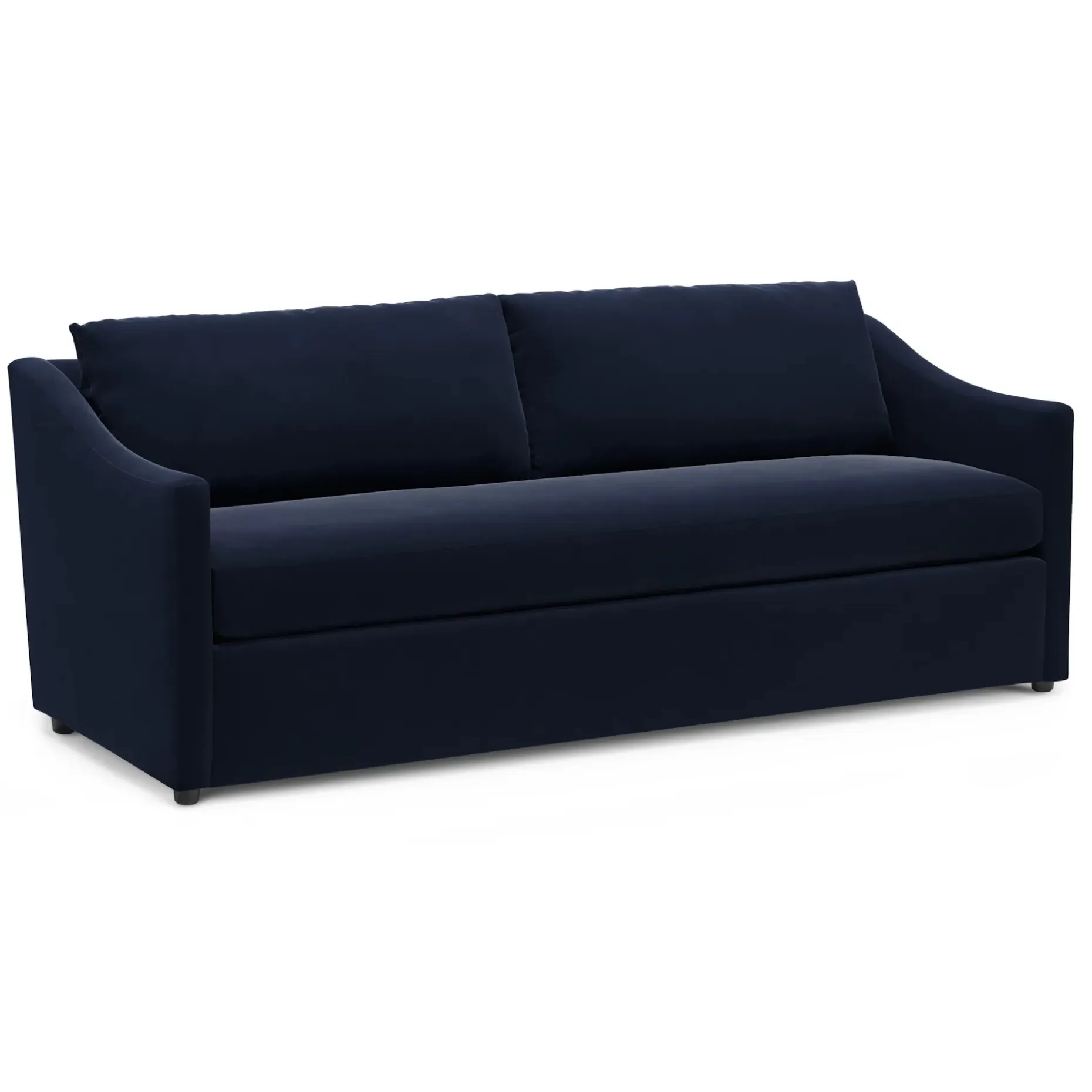 Landry 84.5" Velvet Sofa - Hale Ink