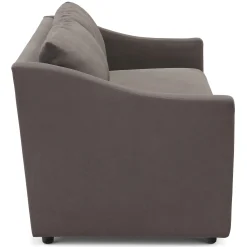Landry 84.5" Velvet Sofa - Hale Warm Gray