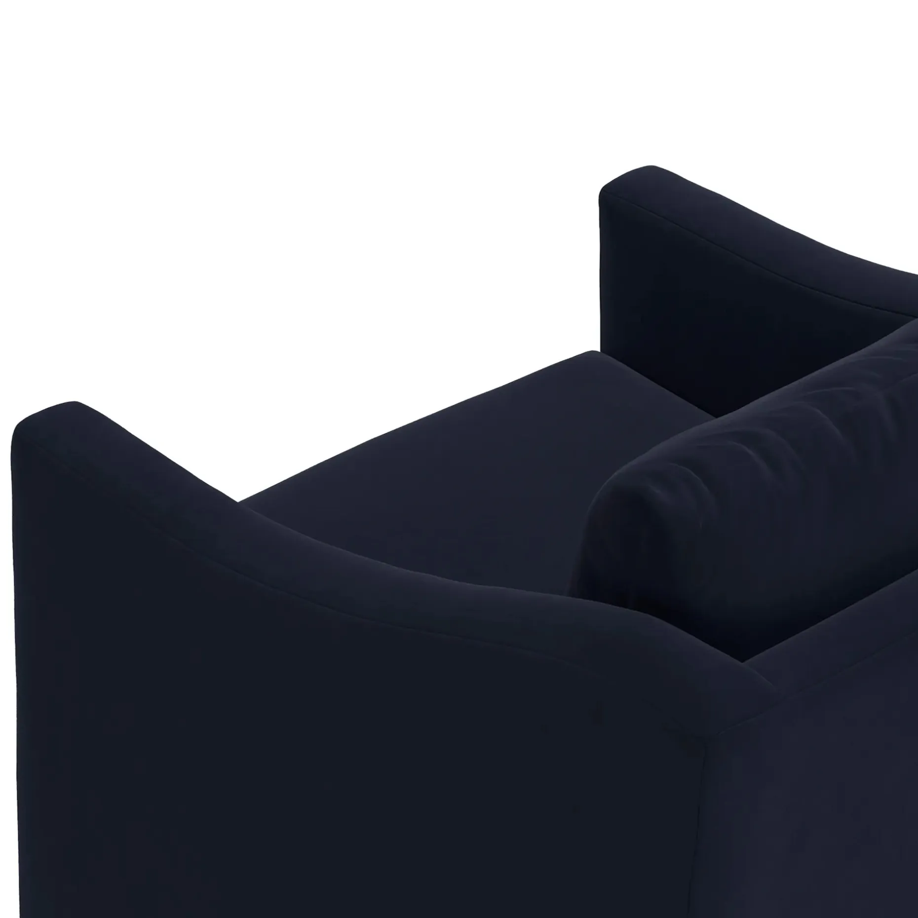Landry 32.25" Velvet Swivel Lounge Chair - Hale Ink