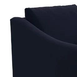 Landry 32.25" Velvet Swivel Lounge Chair - Hale Ink