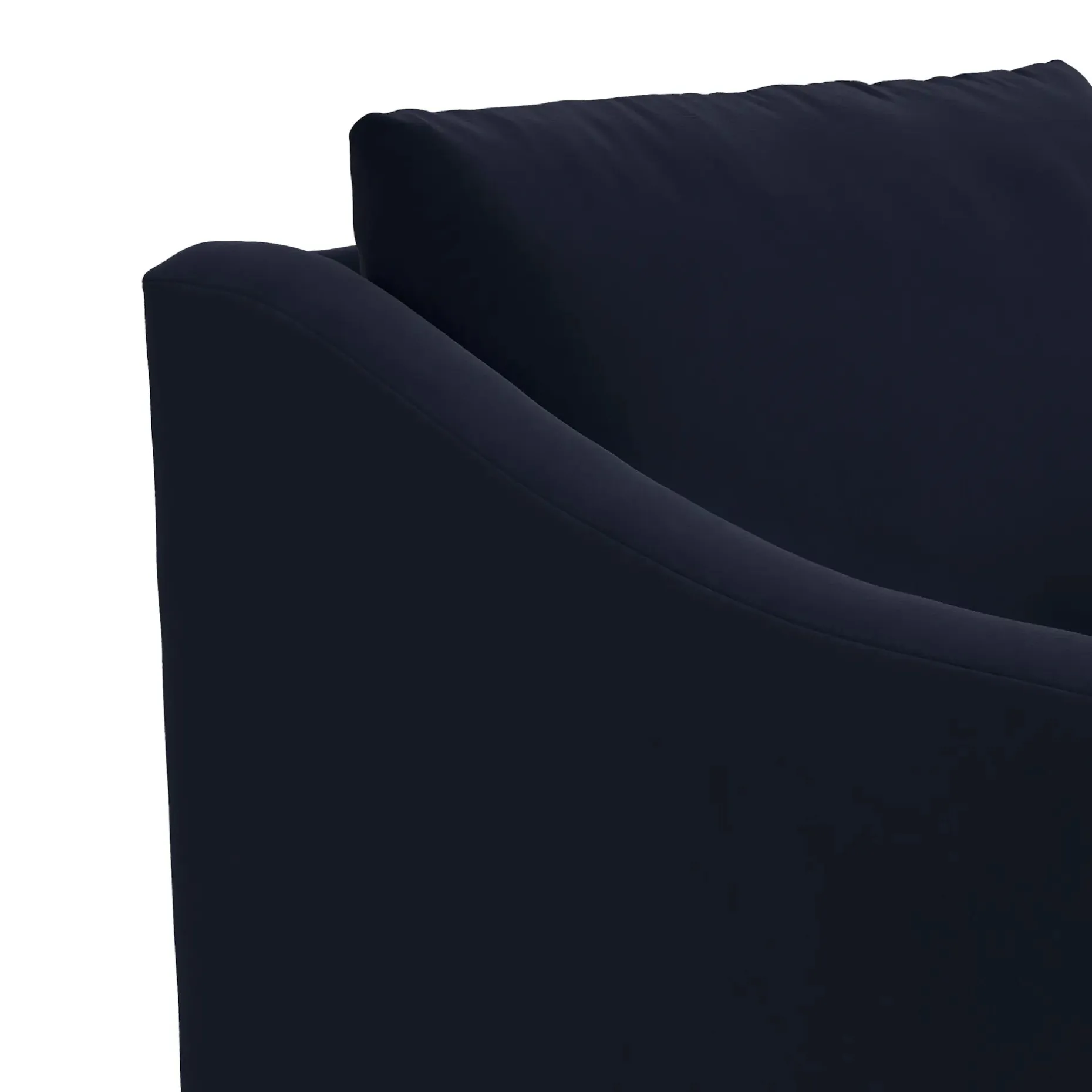 Landry 32.25" Velvet Swivel Lounge Chair - Hale Ink