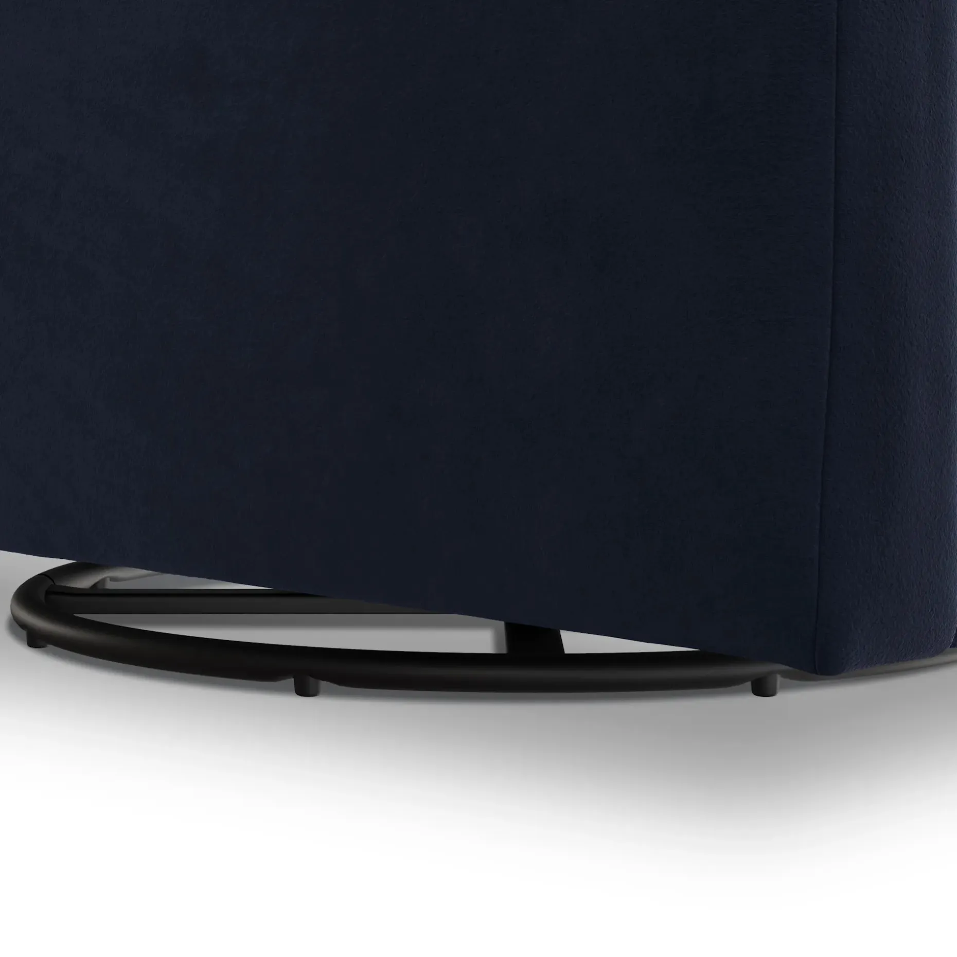 Landry 32.25" Velvet Swivel Lounge Chair - Hale Ink