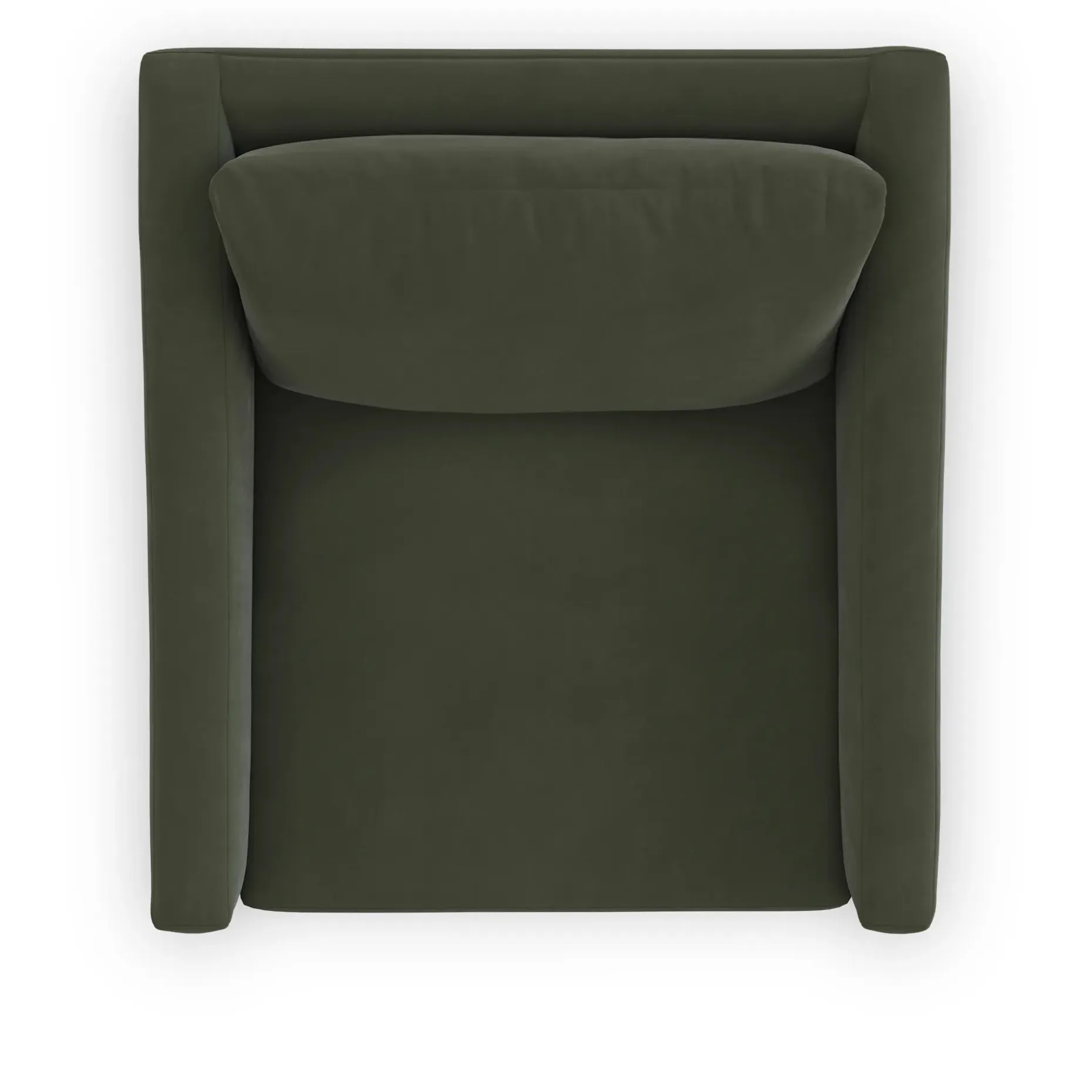 Landry 32.25" Velvet Swivel Lounge Chair - Hale Fir Green
