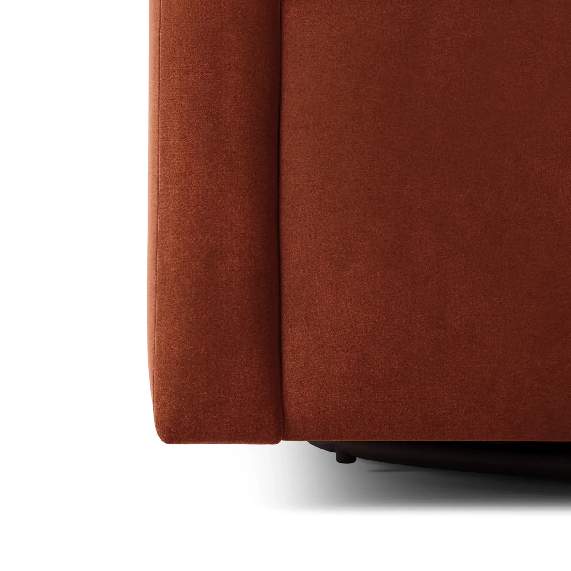 Landry 32.25" Velvet Swivel Lounge Chair - Hale Rust