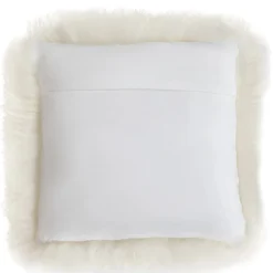Lanna Sheepskin Pillow - Ivory