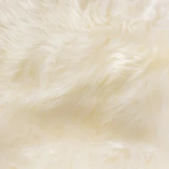 Lanna 2 x 6 Sheepskin Throw - Ivory