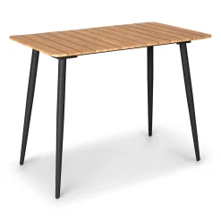 Latta Outdoor Bar Table - Slate Gray