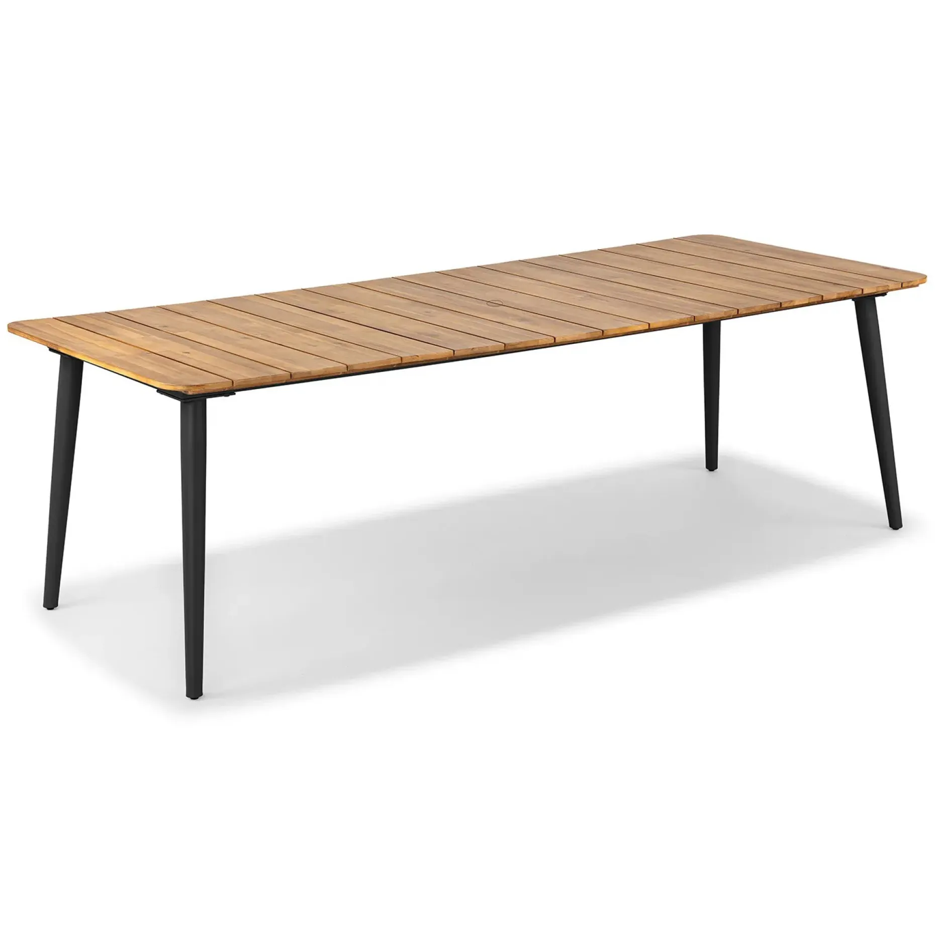 Latta 94.5" Outdoor Dining Table - Slate Gray