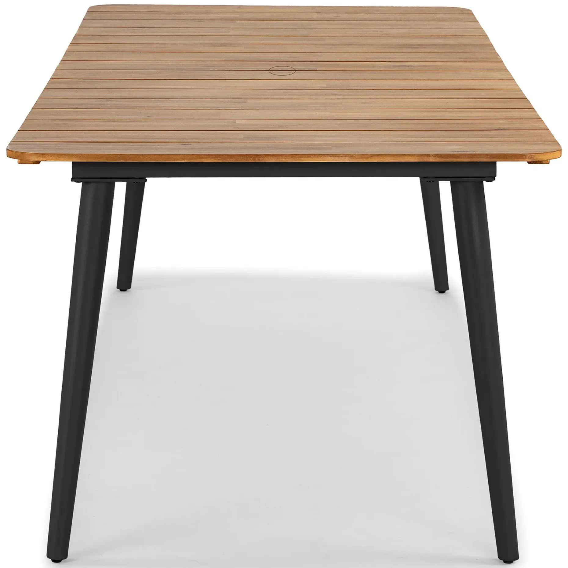 Latta 94.5" Outdoor Dining Table - Slate Gray