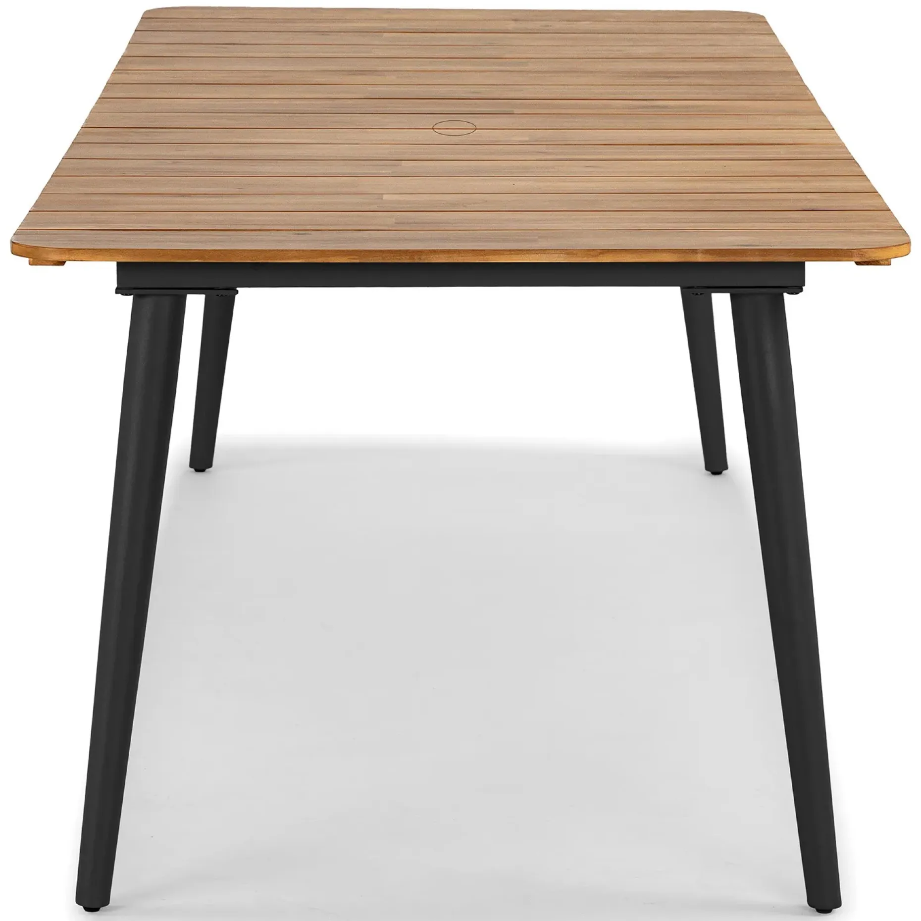 Latta 78.5" Outdoor Dining Table - Slate Gray