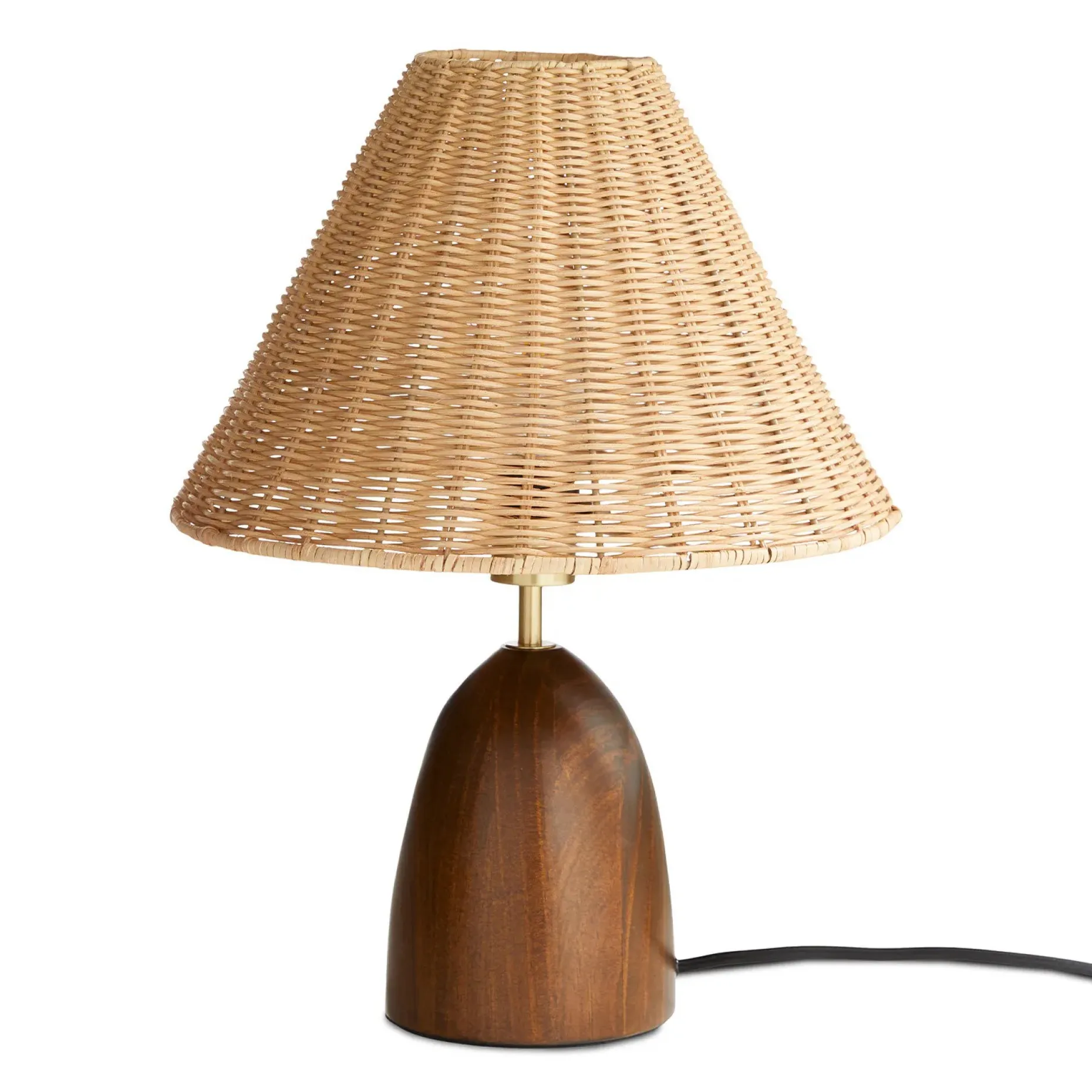Layne Table Lamp - Rattan