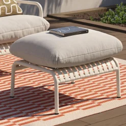 Lecano 8 x 10 Indoor/Outdoor Rug - Checkered Rust