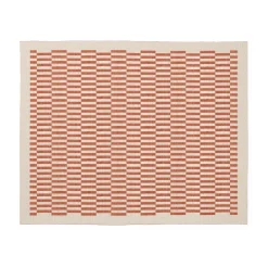 Lecano 8 x 10 Indoor/Outdoor Rug - Checkered Rust