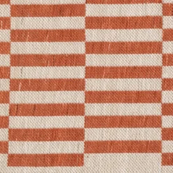 Lecano 8 x 10 Indoor/Outdoor Rug - Checkered Rust