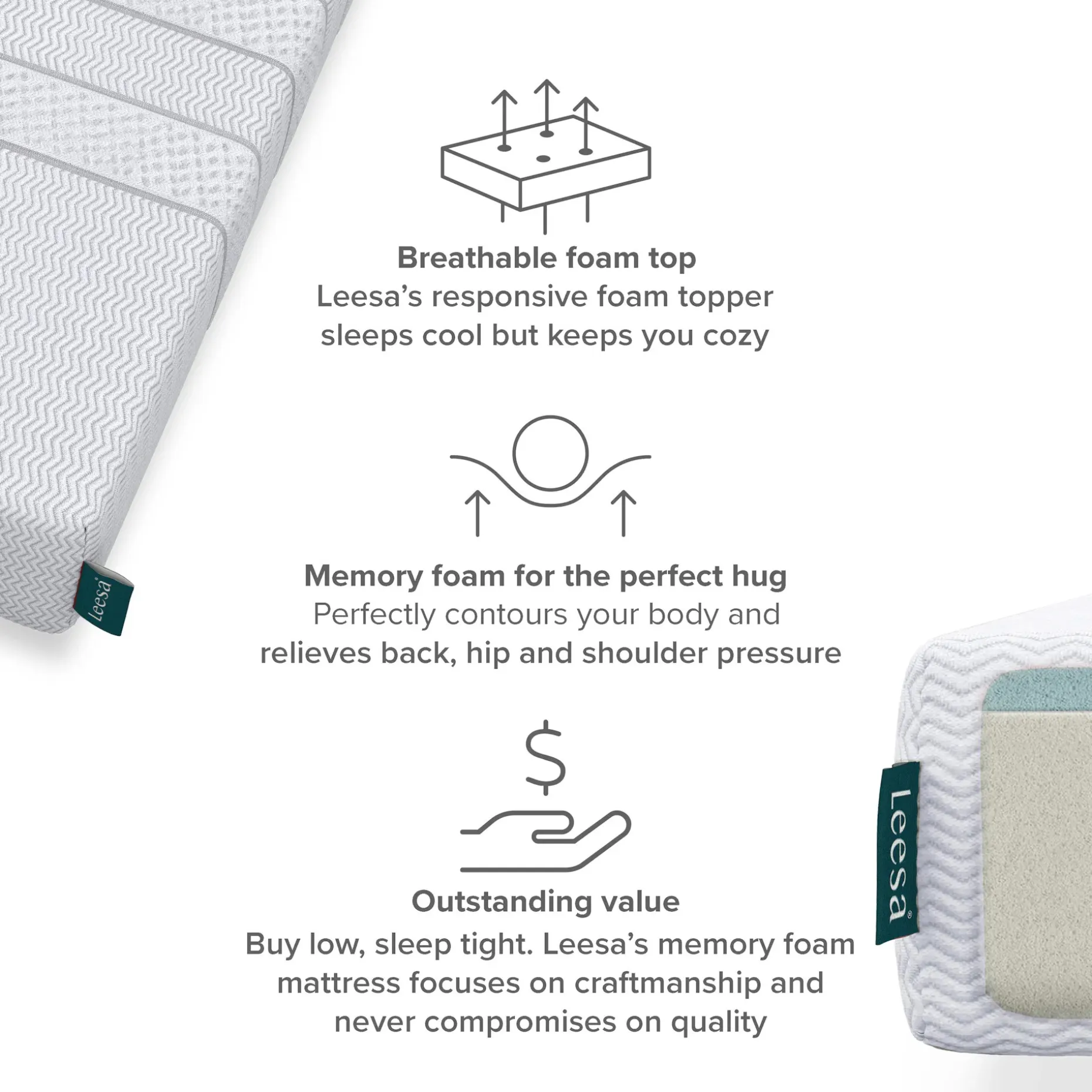 Leesa Trundle Mattress