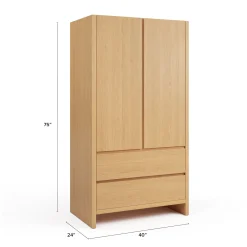 Leif Armoire - White Oak