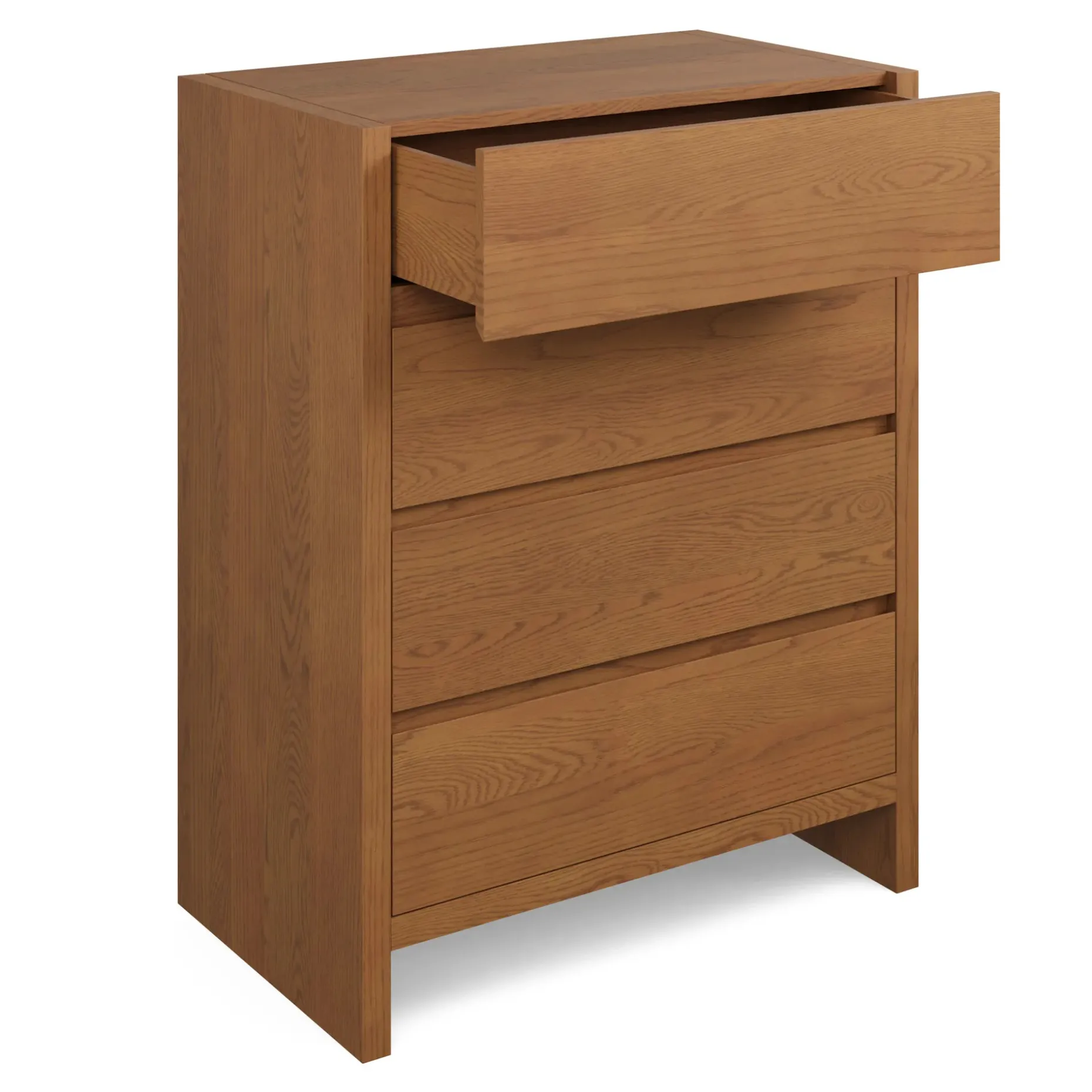 Leif 4-Drawer Chest - Smoked Oak
