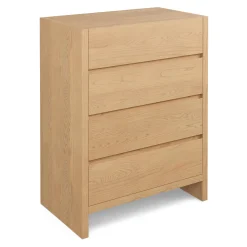 Leif 4-Drawer Chest - White Oak