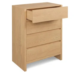 Leif 4-Drawer Chest - White Oak