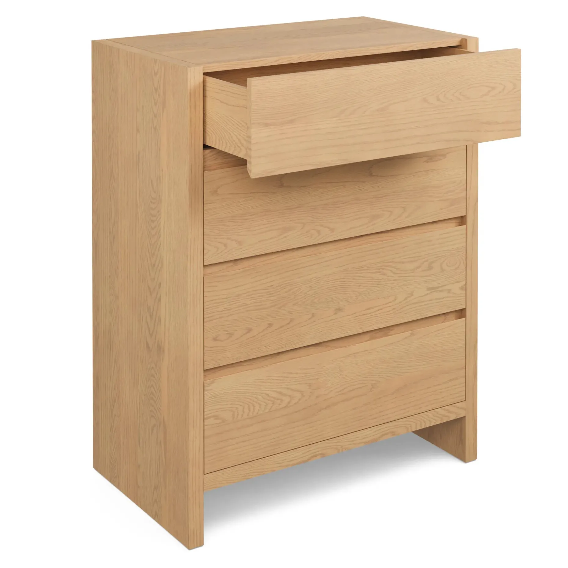 Leif 4-Drawer Chest - White Oak