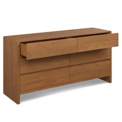 Leif 6-Drawer Double Dresser - Smoked Oak