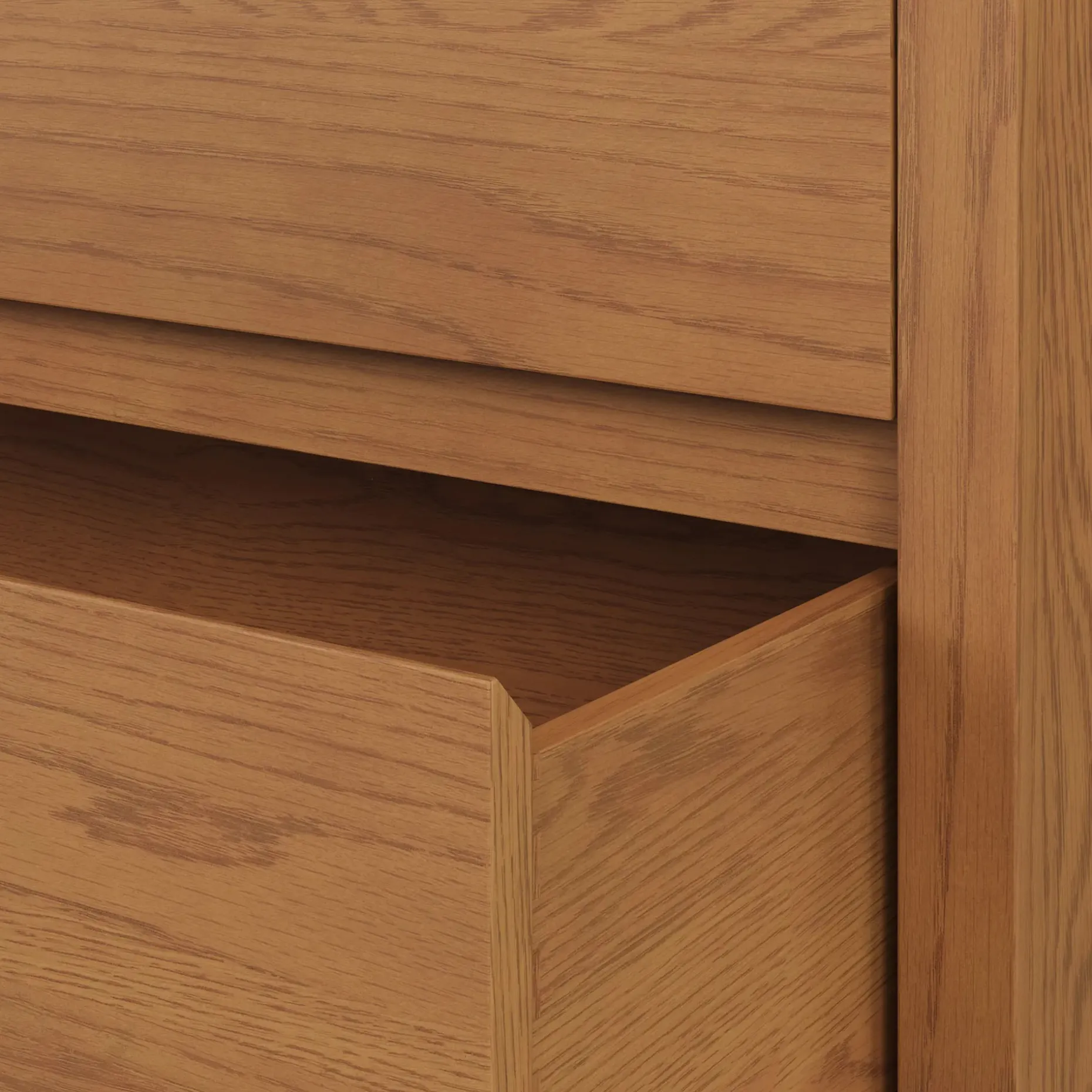 Leif 6-Drawer Double Dresser - Smoked Oak