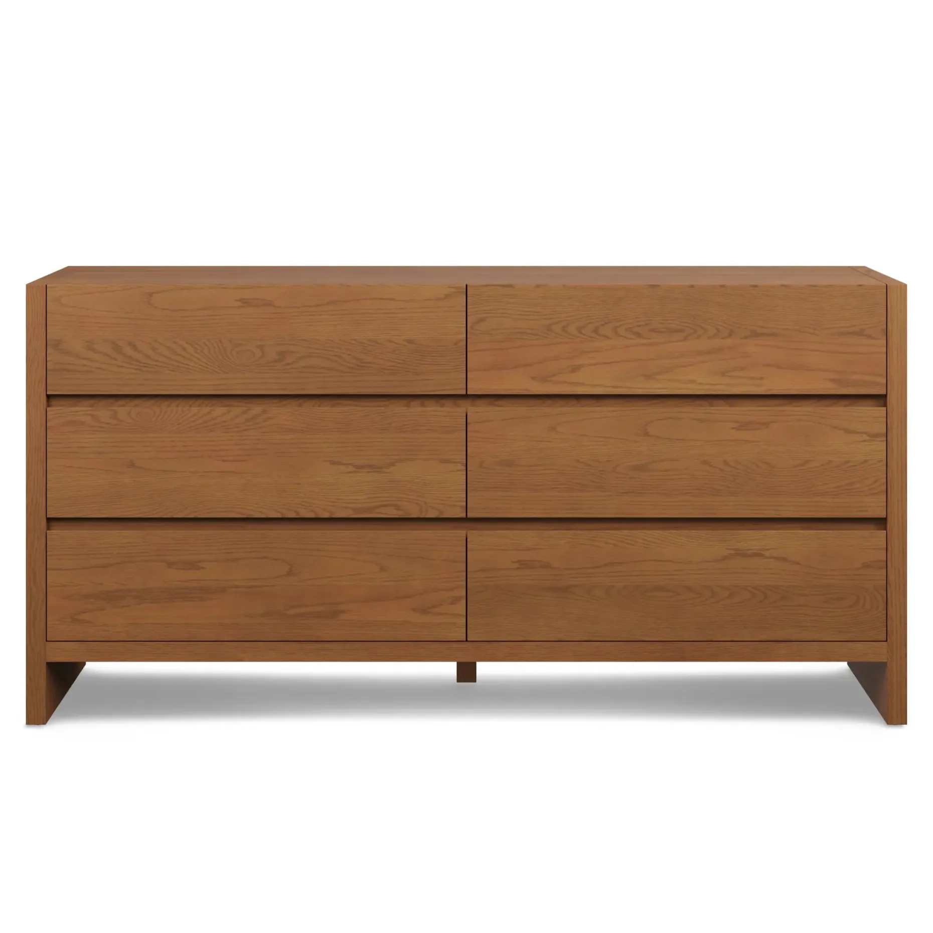 Leif 6-Drawer Double Dresser - Smoked Oak