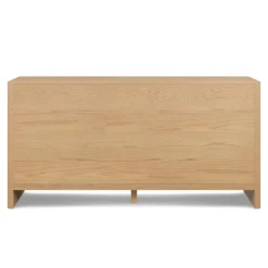 Leif 6-Drawer Double Dresser - White Oak