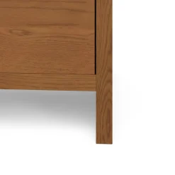 Leif 2-Drawer Nightstand - Smoked Oak