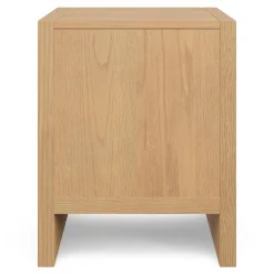 Leif 2-Drawer Nightstand - White Oak
