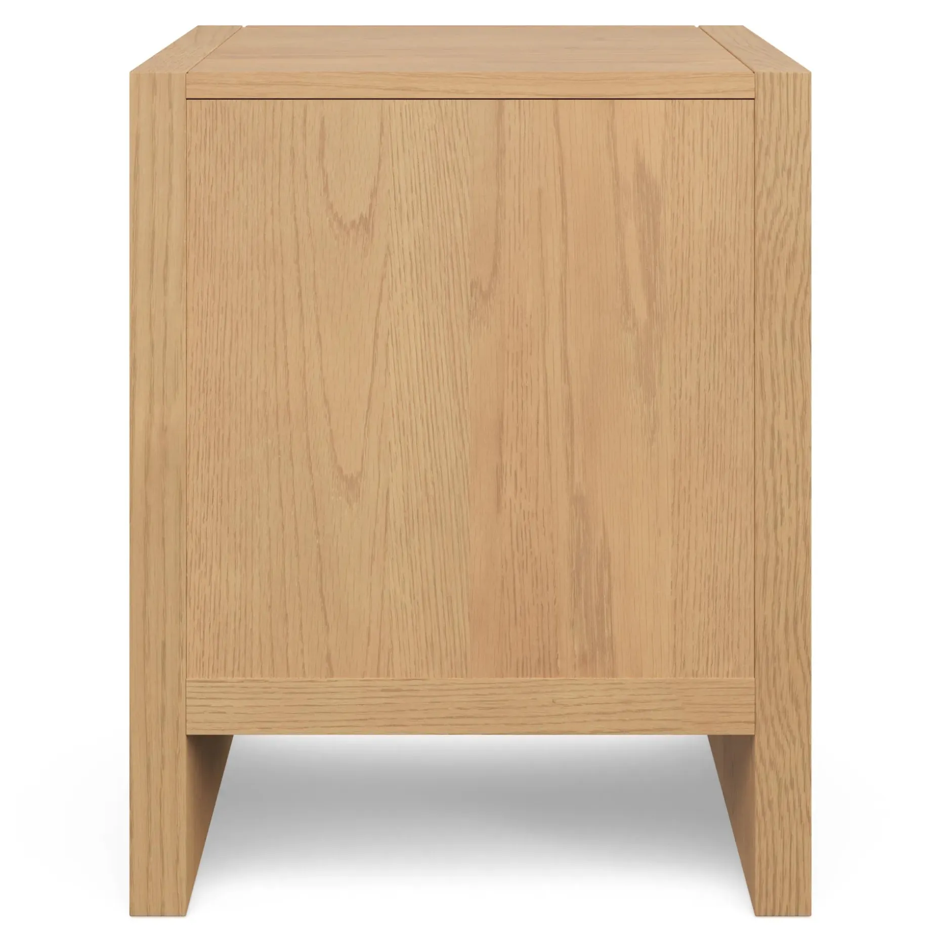 Leif 2-Drawer Nightstand - White Oak