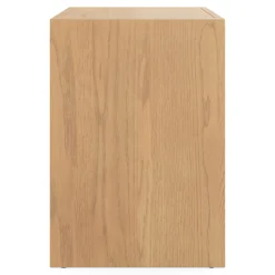 Leif 2-Drawer Nightstand - White Oak