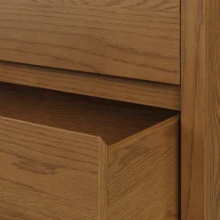 Leif 9-Drawer Triple Dresser - Smoked Oak