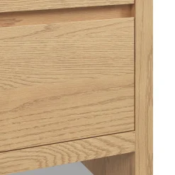 Leif 9-Drawer Triple Dresser - White Oak