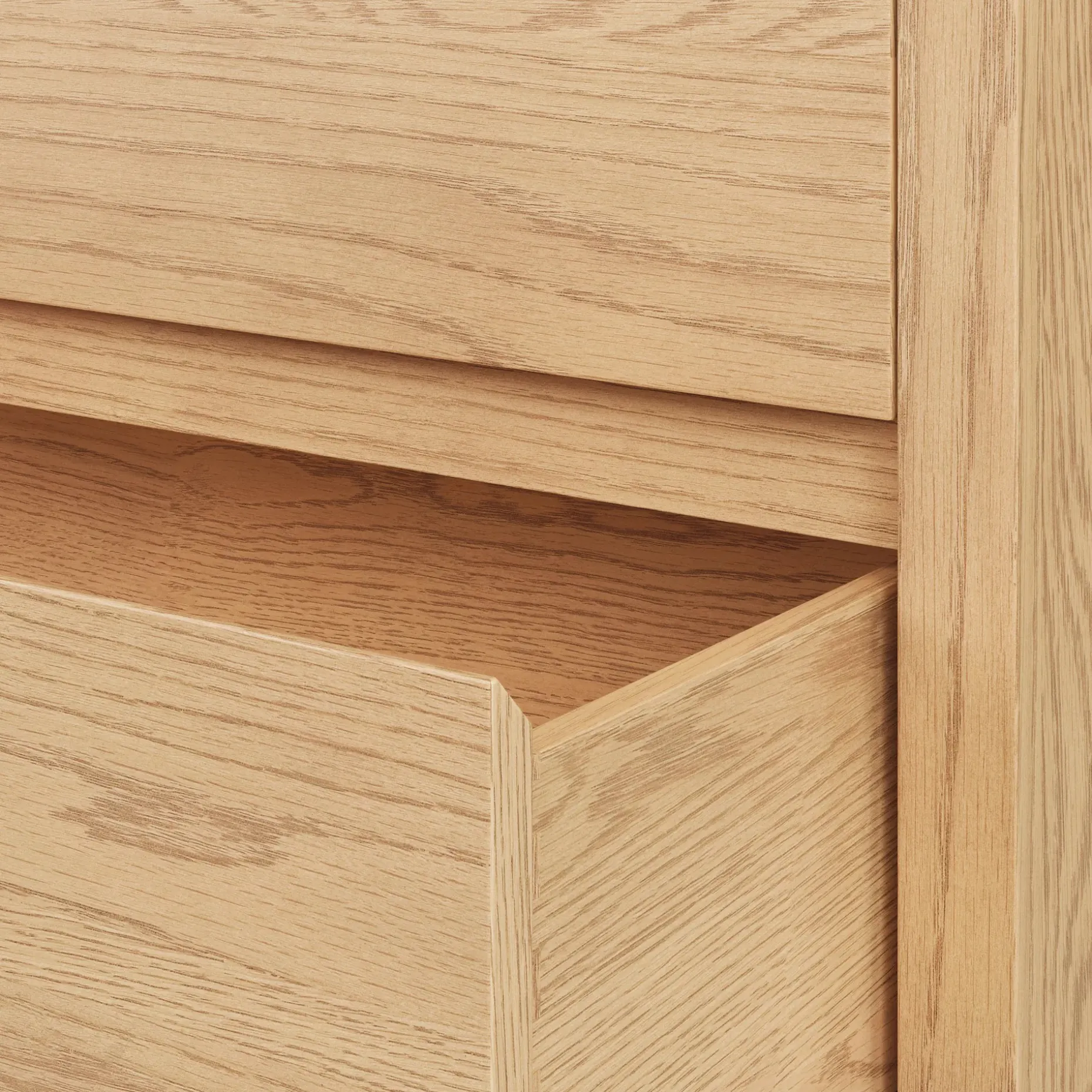 Leif 9-Drawer Triple Dresser - White Oak