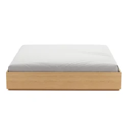 Leif King Platform Bed - White Oak