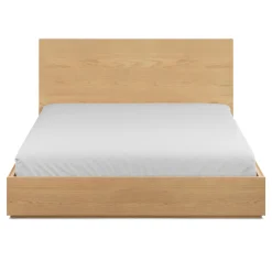 Leif King Storage Bed - White Oak