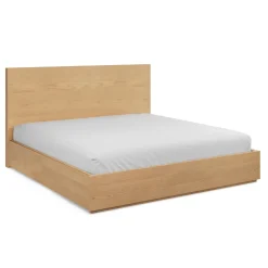 Leif King Storage Bed - White Oak