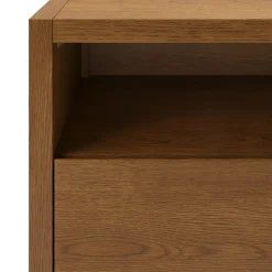 Leif 54" Media Unit - Smoked Oak