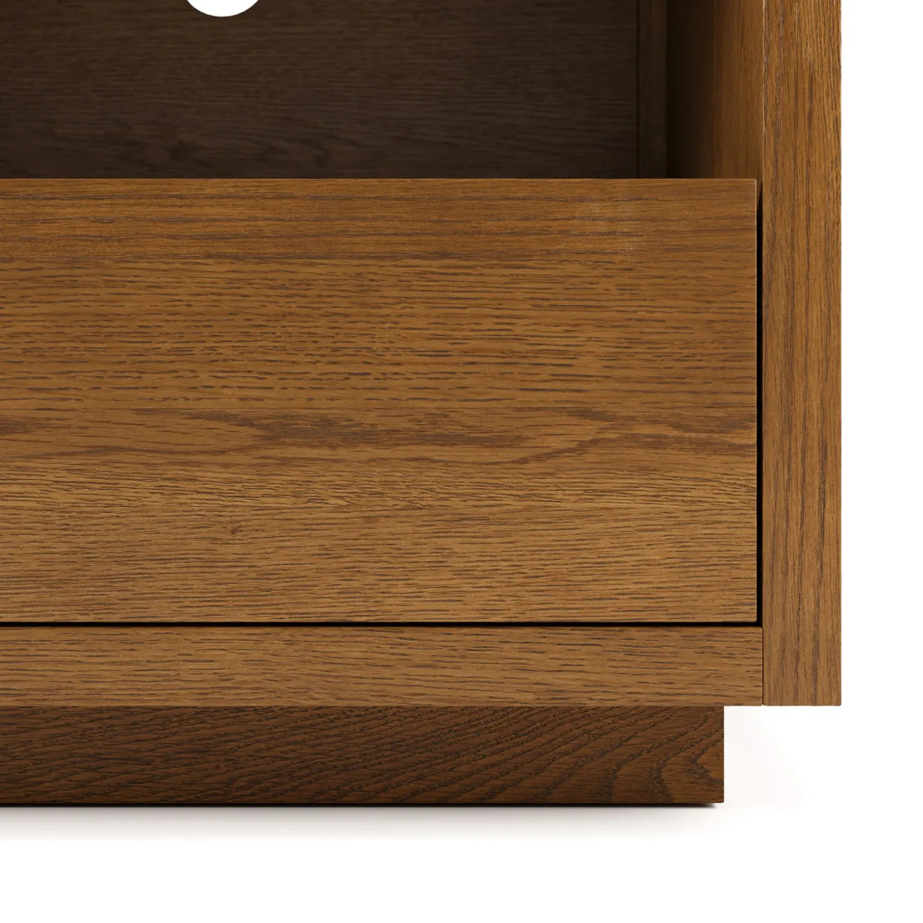 Leif 54" Media Unit - Smoked Oak