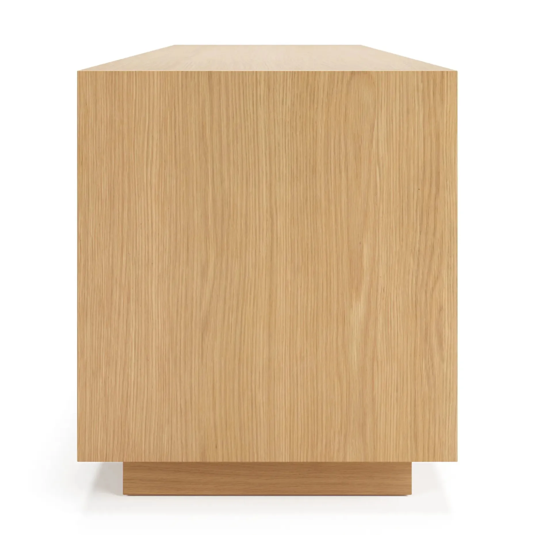 Leif 54" Media Unit - White Oak