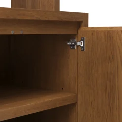 Leif 32" Modular Bookcase - Smoked Oak