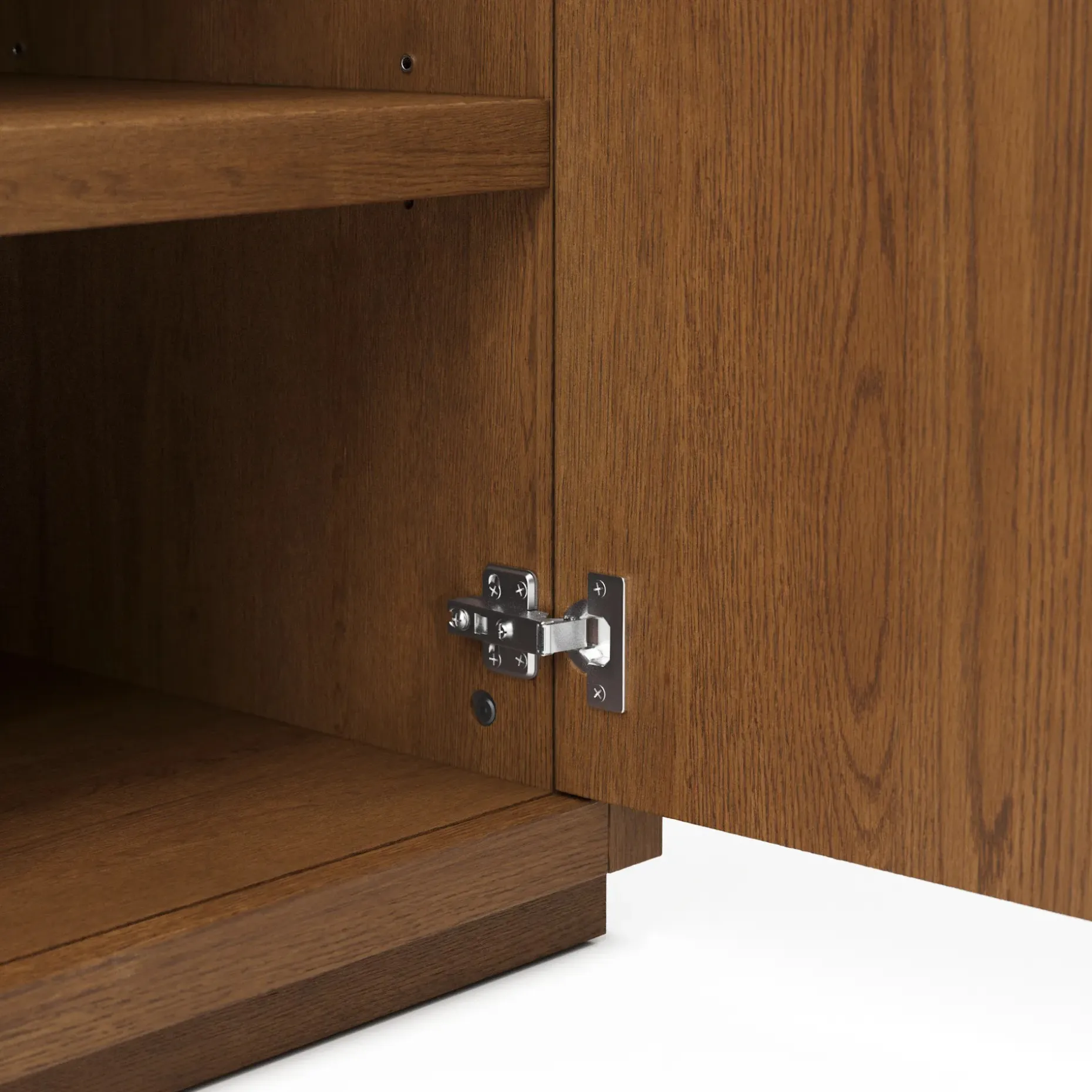Leif 32" Modular Bookcase - Smoked Oak