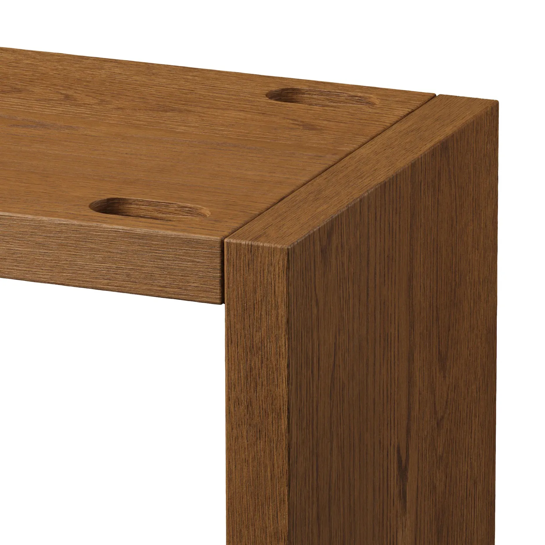 Leif 32" Modular Bookcase - Smoked Oak