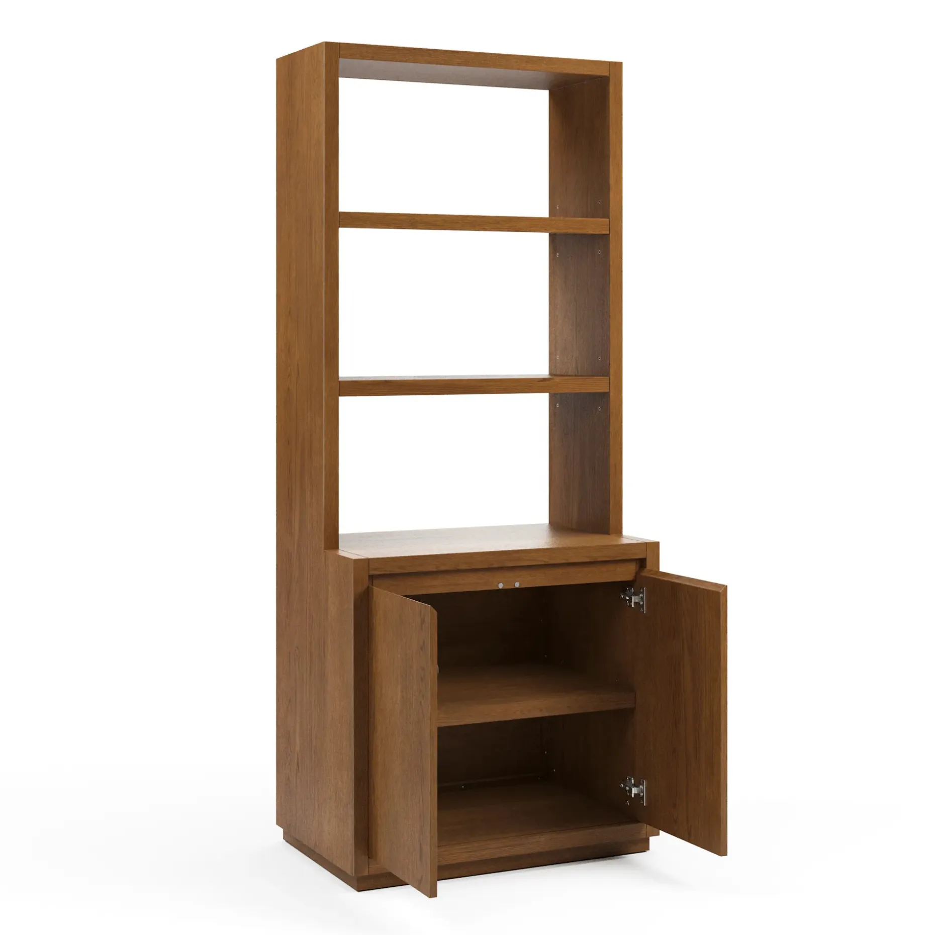 Leif 32" Modular Bookcase - Smoked Oak
