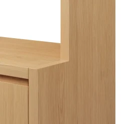 Leif 32" Modular Bookcase - White Oak