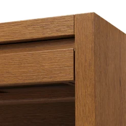 Leif 50" Modular Desk - Smoked Oak
